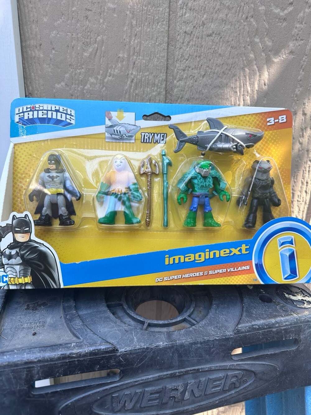 Fisher-Price Imaginext DC Super Friends Heroes & Villains Action Figure Set Batm